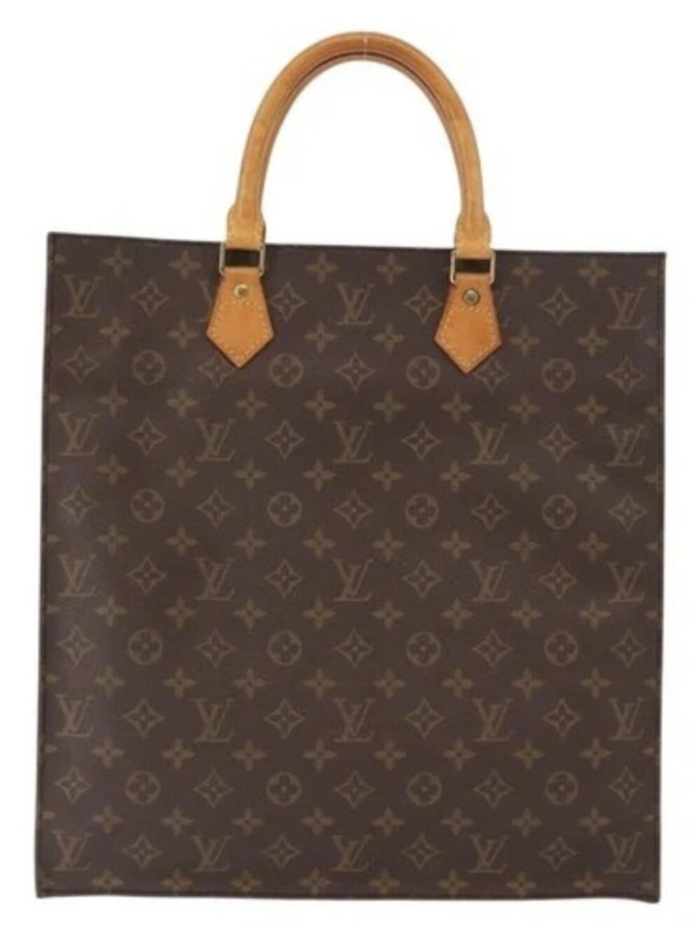 LOUIS VUITTON Monogram Sac Plat Hand Bag - Picture 2 of 15